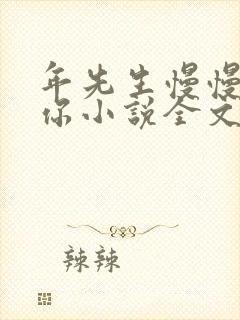 年先生慢慢喜欢你小说全文免费阅读