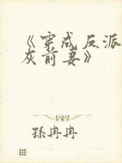 《穿成反派的炮灰前妻》