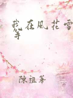我在风花雪月里等