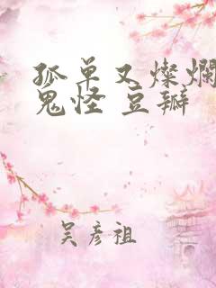 孤单又灿烂的神鬼怪 豆瓣