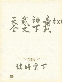 天武神帝txt全文下载