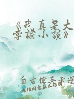 《我真是大明星尝谕小说》