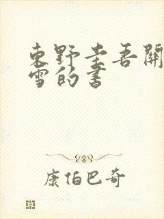 东野圭吾关于滑雪的书