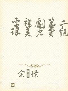 电视剧第二次也很美免费观看全集