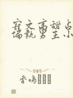 宠文高甜占有欲偏执男主小说