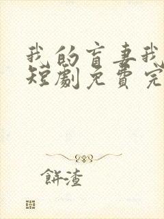 我的盲妻我的心短剧免费完整版