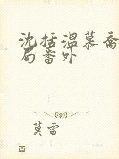 沈括温慕乔大结局番外