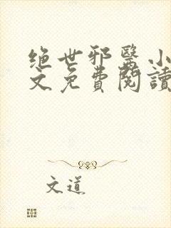 绝世邪医小说全文免费阅读