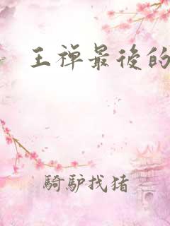 王禅最后的结局