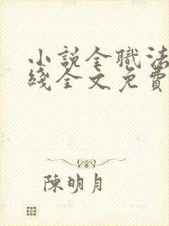 小说全职法师在线全文免费阅读