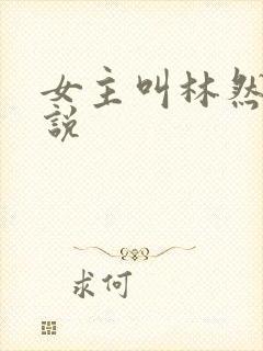 女主叫林然的小说
