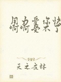 用力爱你快点嗯啊啊受不了高h