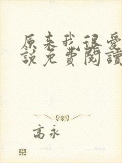 原来我很爱你小说免费阅读
