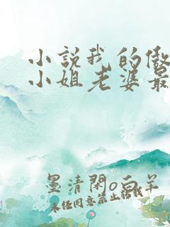 小说我的傲娇大小姐老婆最新章节