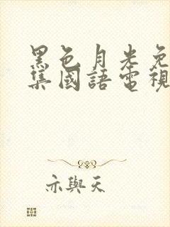 黑色月光免费全集国语电视剧