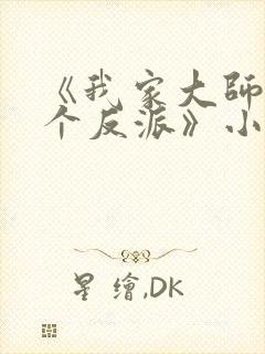 《我家大师兄是个反派》小说