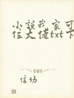 小说我家可能有位大佬txt下载