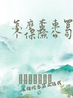 怎么查车买的哪个保险公司