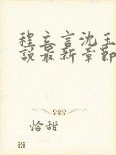 程立言沈玉瑶小说最新章节更新内容