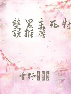 双男主死对头小说推荐