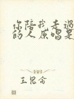 你陪我走过风雨的人原唱是谁