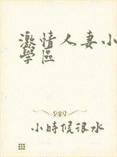 激情人妻小说文学区