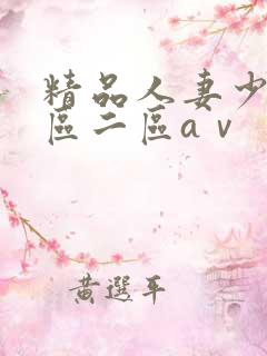 精品人妻少妇一区二区aⅴ