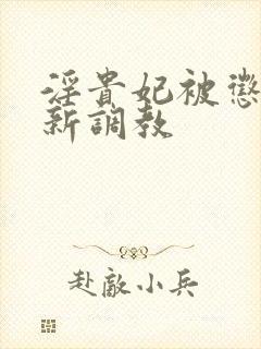 淫贵妃被惩罚重新调教