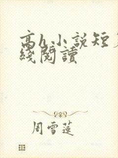 高h小说短篇在线阅读