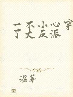 一不小心穿越成了大反派