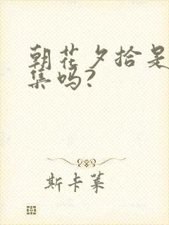 朝花夕拾是小说集吗?