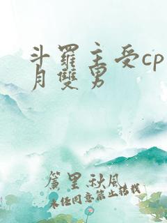 斗罗主受cp邪月双男