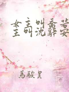 女主叫乔若兮男主叫沈辞安的小说