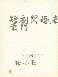 短剧闪婚老伴是豪门