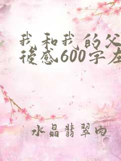 我和我的父辈观后感600字左右