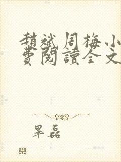 赵斌周梅小说免费阅读全文最新章节