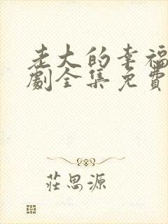 老大的幸福电视剧全集免费观看