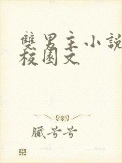 双男主小说甜文校园文