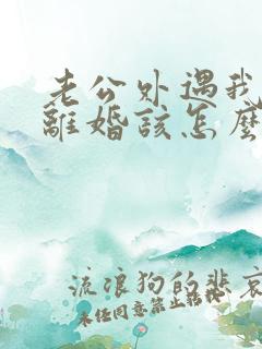 老公外遇我不想离婚该怎么挽回