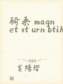 骑乘 magnet xt urn btih