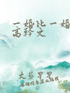 一婚比一婚高的高干文