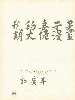 我的妻子是大乘期大佬漫画