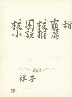 校园校霸甜宠文小说推荐