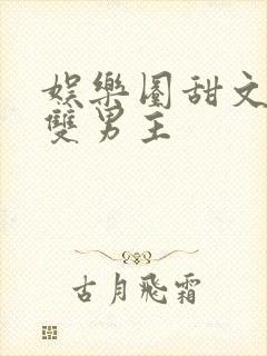 娱乐圈甜文推荐双男主