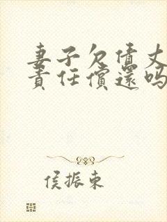 妻子欠债丈夫有责任偿还吗