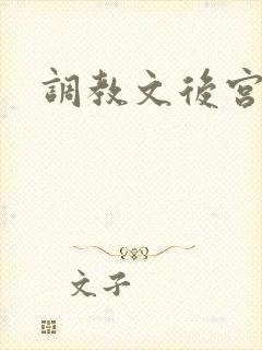 调教文后宫h