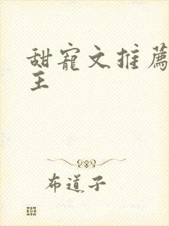 甜宠文推荐双男主