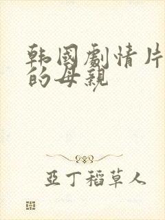 韩国剧情片年轻的母亲