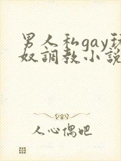 男人私gay玩奴调教小说