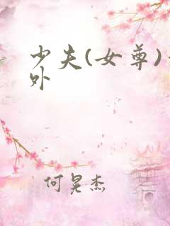 少夫(女尊)番外